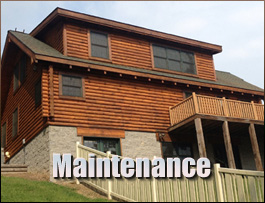  Yanceyville, North Carolina Log Home Maintenance